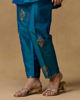 Sapphire Grace Hand Embroidered Co-ord Set