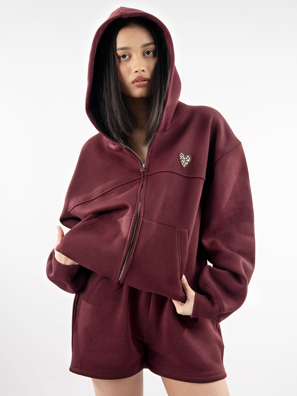 Burgundy Breeze Co-ord Set