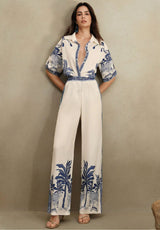 Ivory Palm Co-ord Set