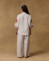 Florique Hand Embroidered Co-ord Set