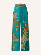 Aqua Flora Palazzo Set