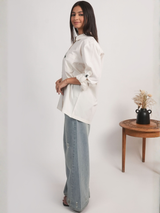 Spider Chic Oversized Shirt – Relaxed Silhouette