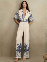 Ivory Palm Co-ord Set