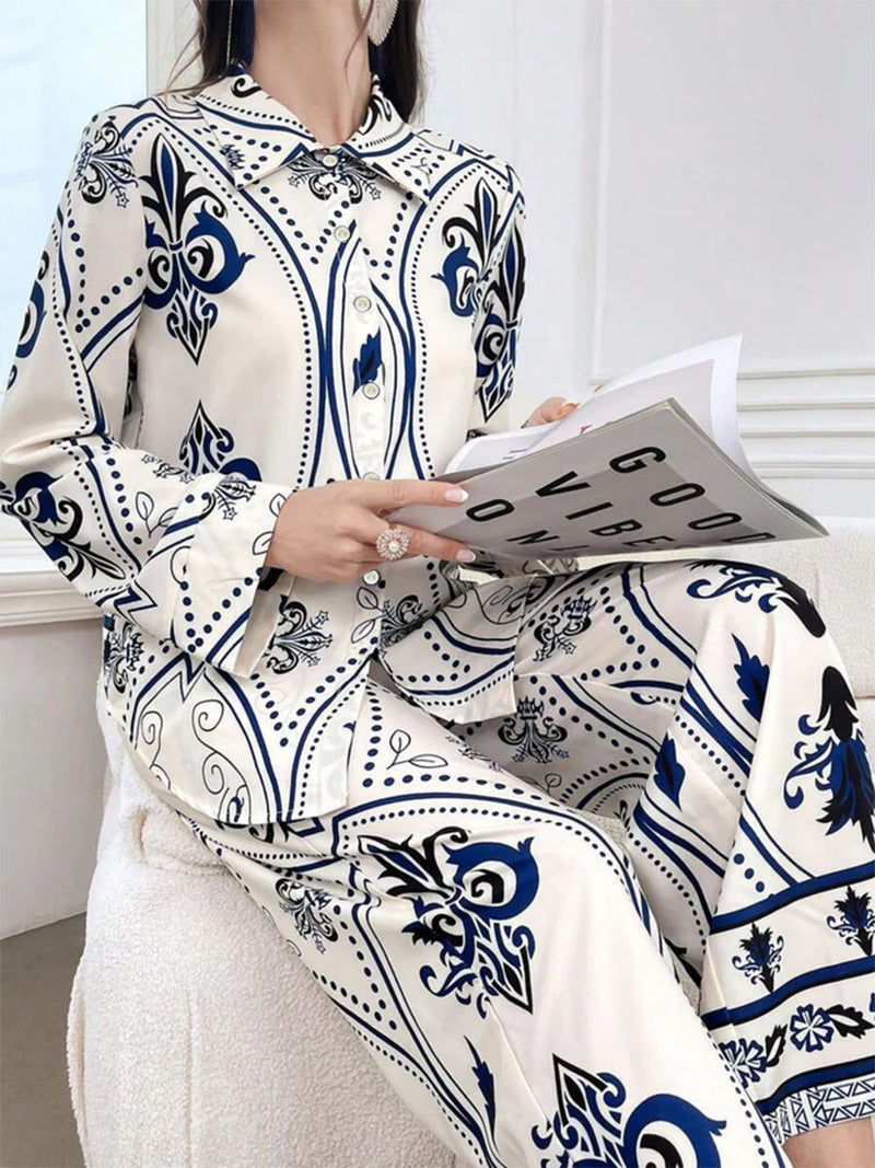 Elegant Printed Co-ord Set