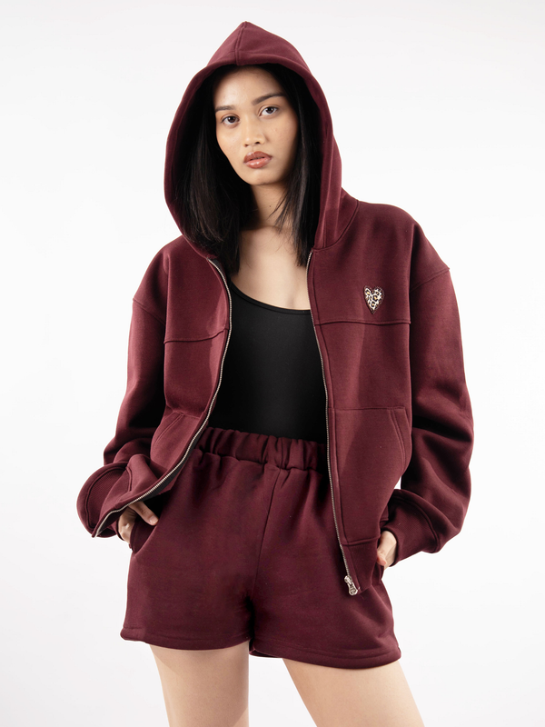 Burgundy Breeze Co-ord Set