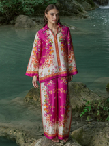 Crimson Flora Co-ord Set
