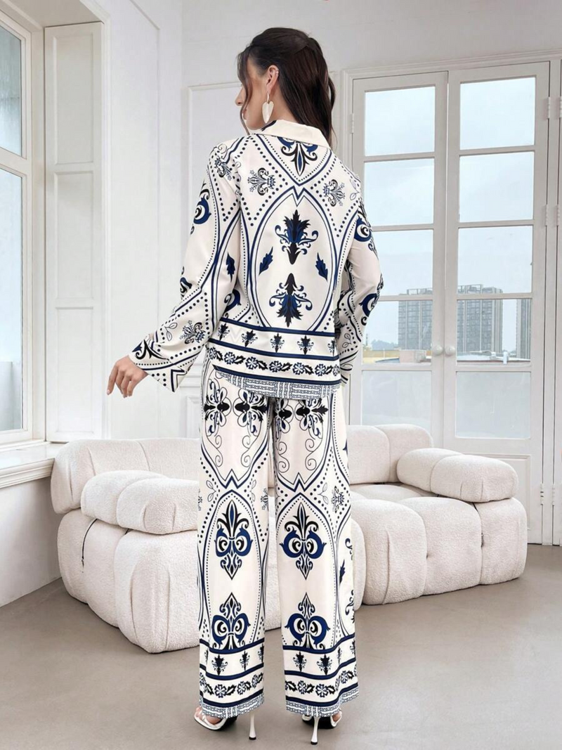 Elegant Printed Co-ord Set