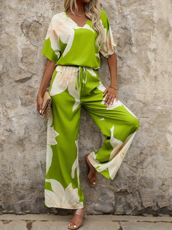 Tropical Bloom Co-ord Set