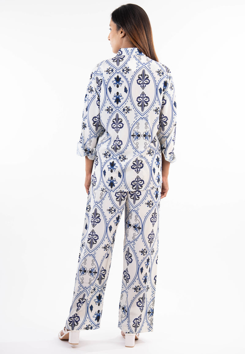 Elegant Printed Cord Set