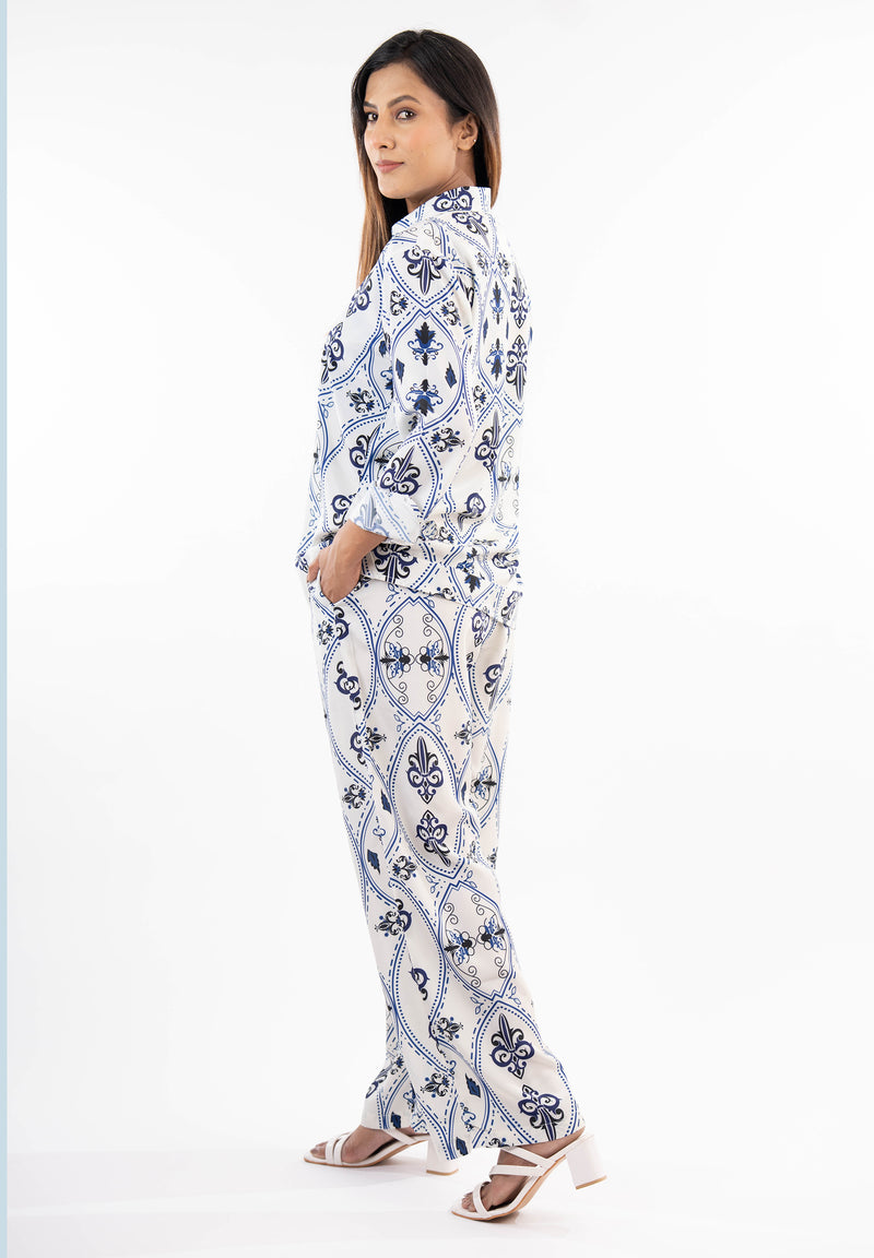 Elegant Printed Cord Set