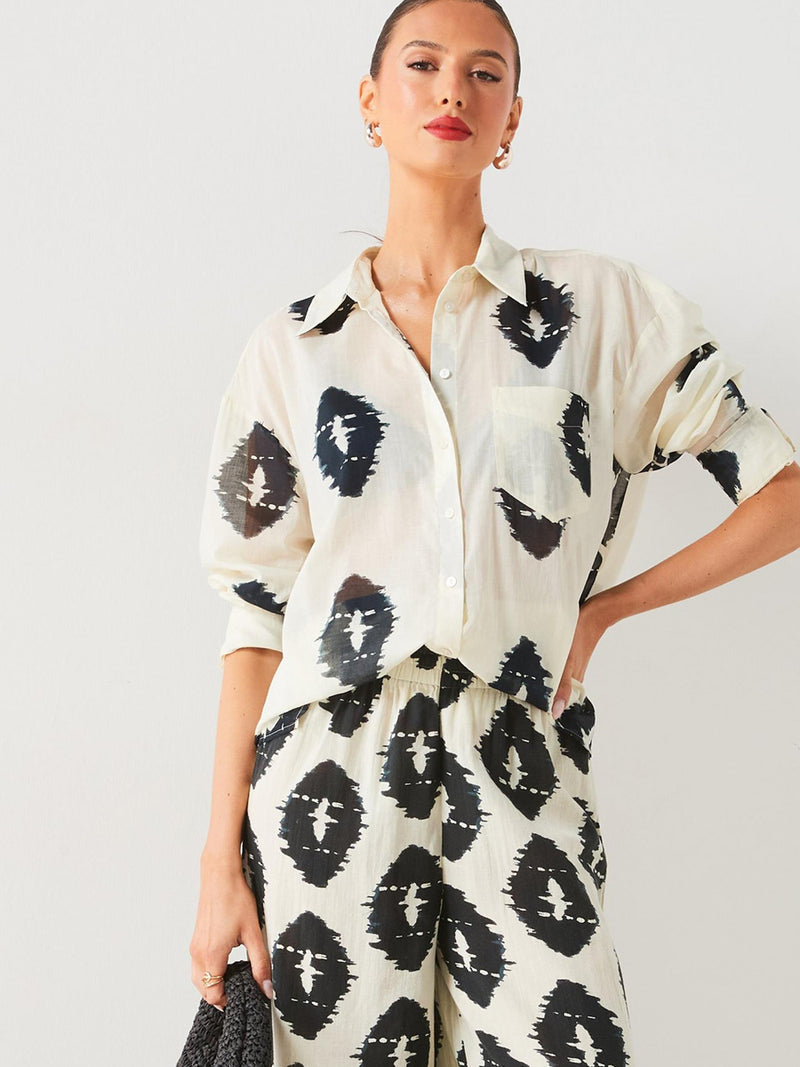 Minimal Tribal Print Co-ord Set