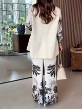 Obsidian Palm Co-ord Set